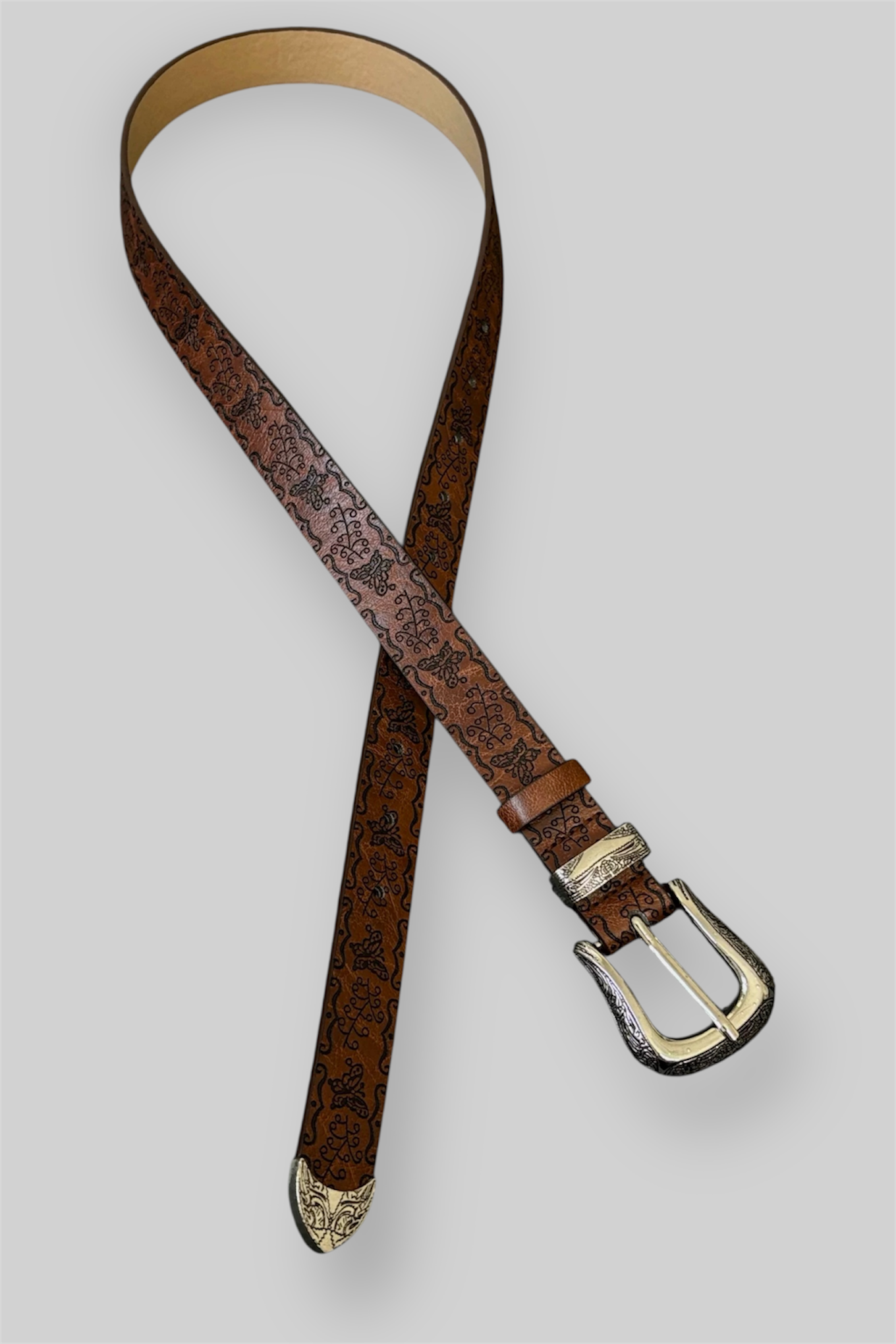 Prairie Rose Brown Belt
