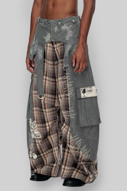 Embroidery Workwear Pants