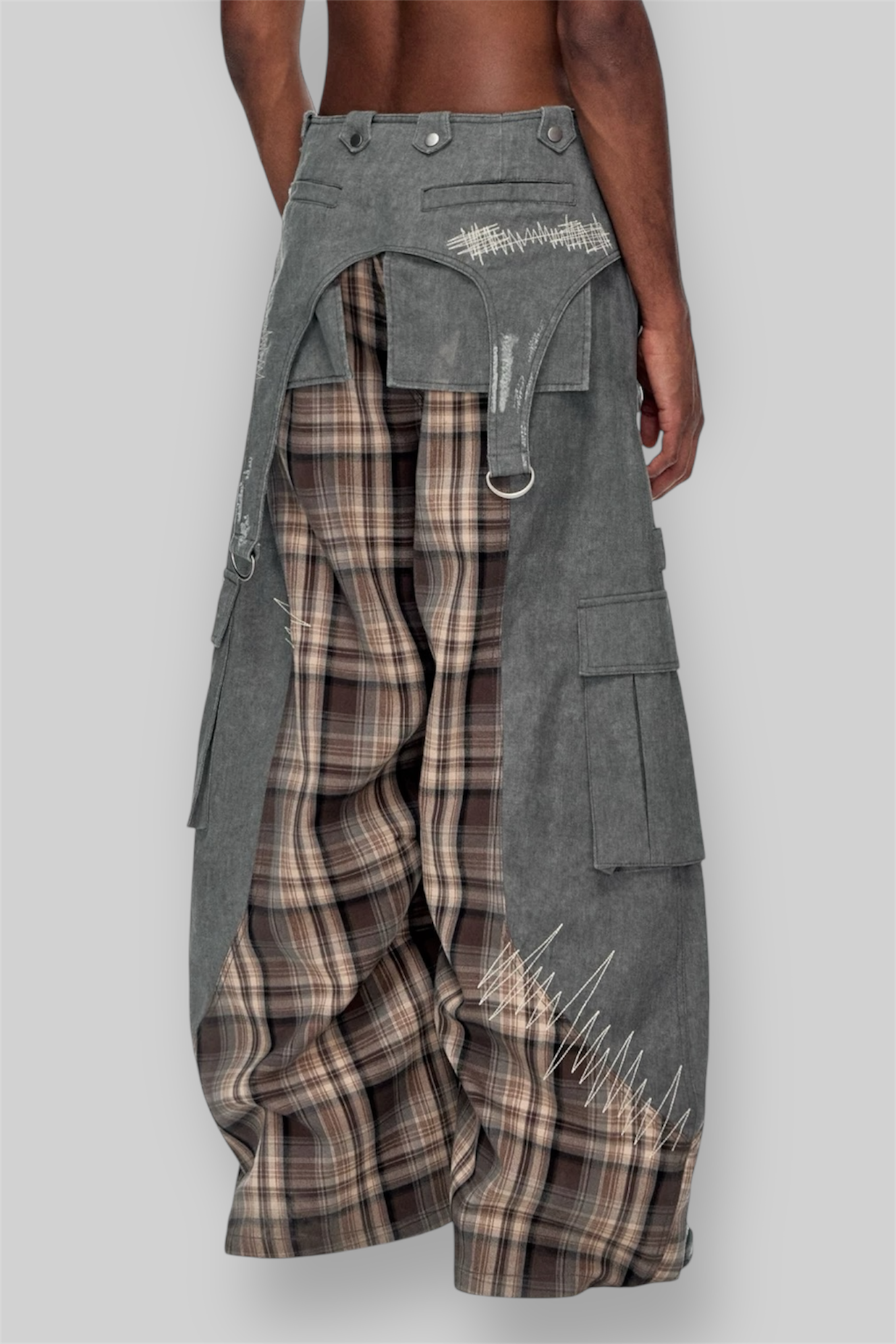 Embroidery Workwear Pants