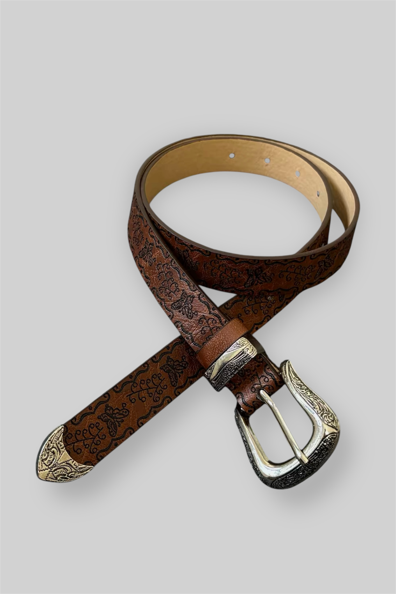 Prairie Rose Brown Belt